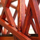 Modely / Drevený krytý most v Kluknave