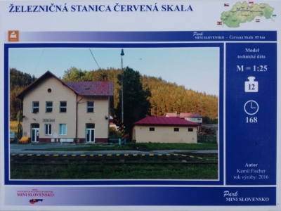 Modely / Železničná stanica Červená Skala