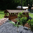 Modely / Drevený krytý most v Kluknave