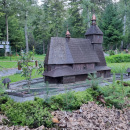 Modely / Drevený kostolík v Hervartove