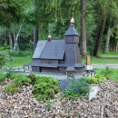 Modely / Drevený kostolík v Hervartove