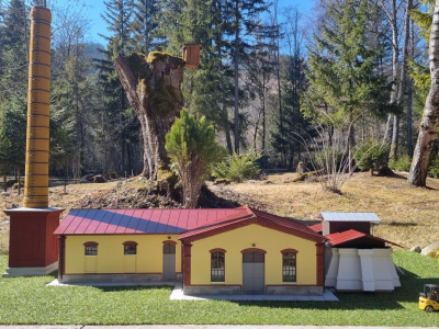 Modely / Parná čerpacia stanica Patince