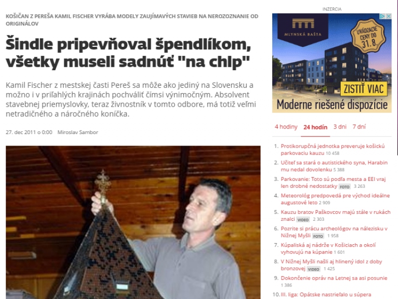 Šindle pripevňoval špendlíkom, všetky museli sadnúť 