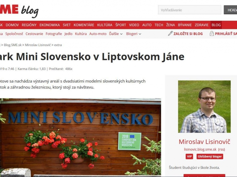 SME Blog Miroslav Lisinovič