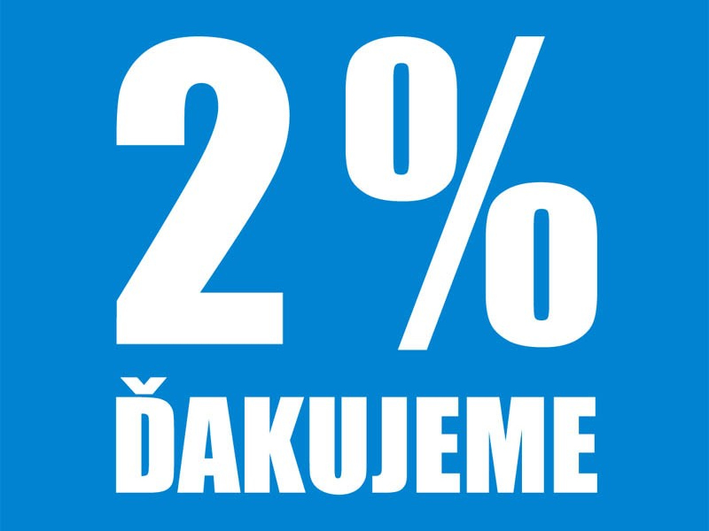 2% pre Park MINI SLOVENSKO za rok 2021