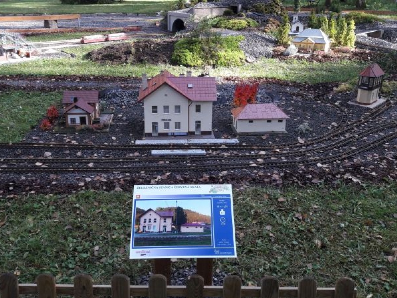 Railway station Červená Skala